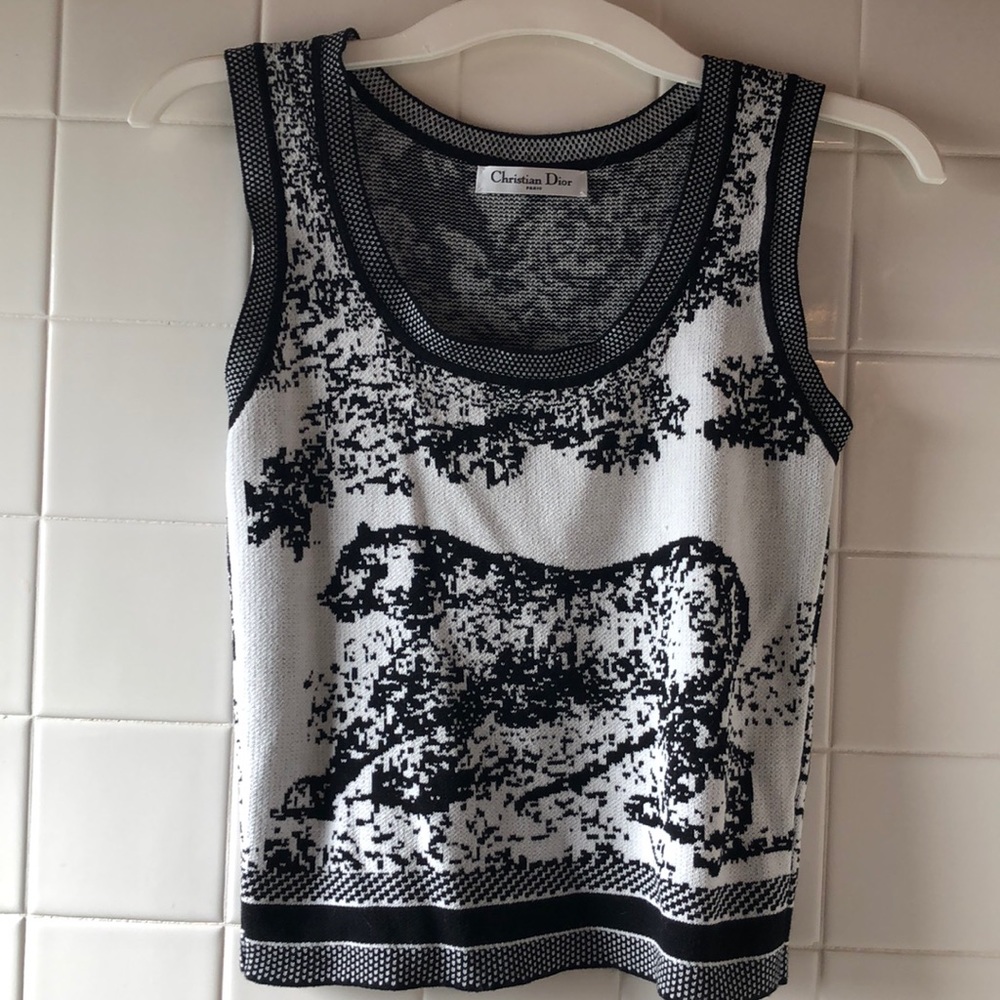 Tank Top-knit sweater purchased on Poshmark.